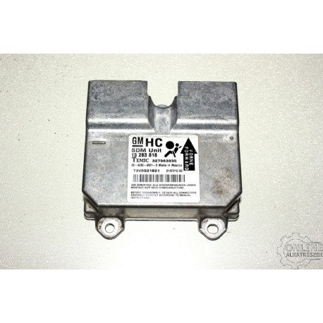 LÉGZSÁK VEZÉRLŐEGYSÉG 13283818 OPEL CORSA D VAN