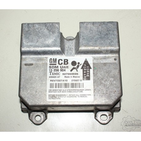 LÉGZSÁK VEZÉRLŐEGYSÉG 13256904 - 327963935 OPEL CORSA D VAN