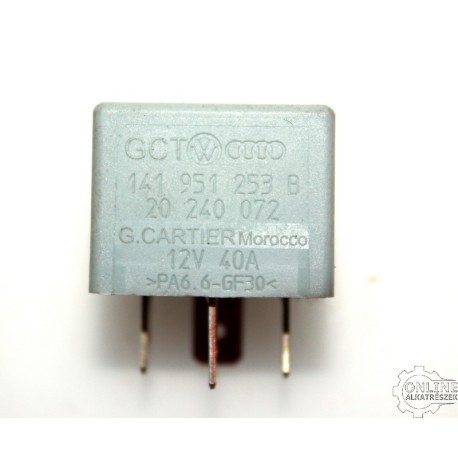 RELÉ 141951253B SKODA FABIA II 5J